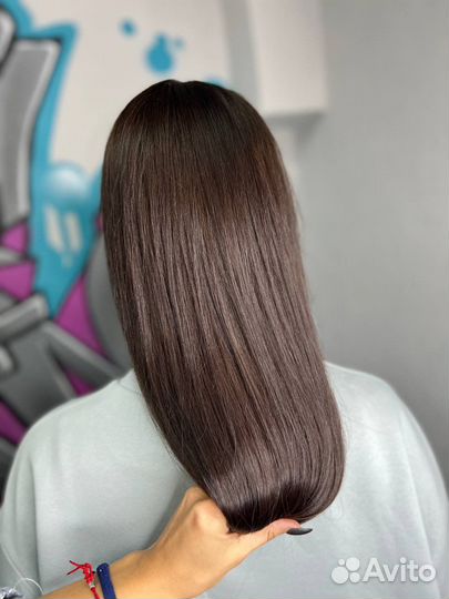 Окрашивание в один тон