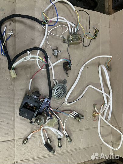 Проводка для мотоцикла урал