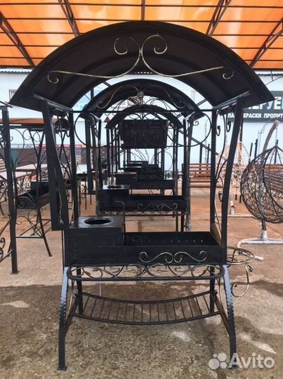 Мангал сварной топка 6мм (мк 007)