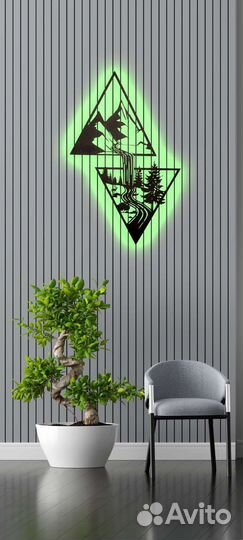 Панно на стену из дерева