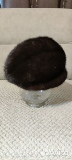 Берет норковый женский