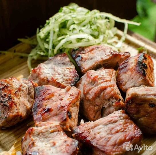 Готовый шашлык