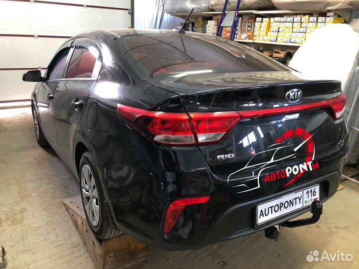 Фаркоп Kia Rio 4 съемный
