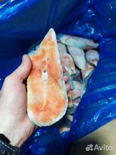 Стейки лосося