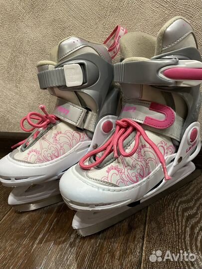 Коньки раздвижные для девочки 26-29