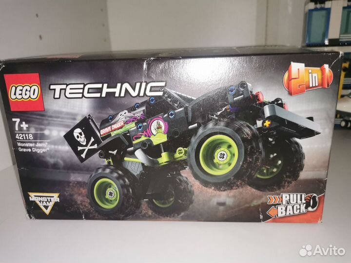 Lego Technic 3 машинки