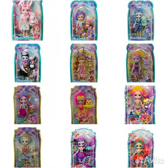 Enchantimals куклы с питомцами