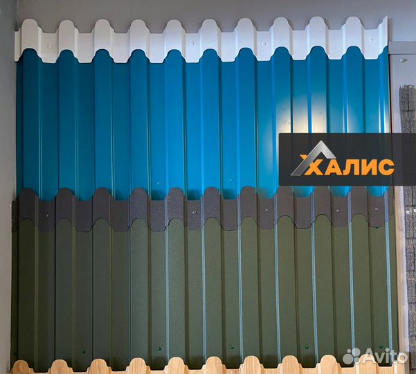 Профнастил фигурный 3Д