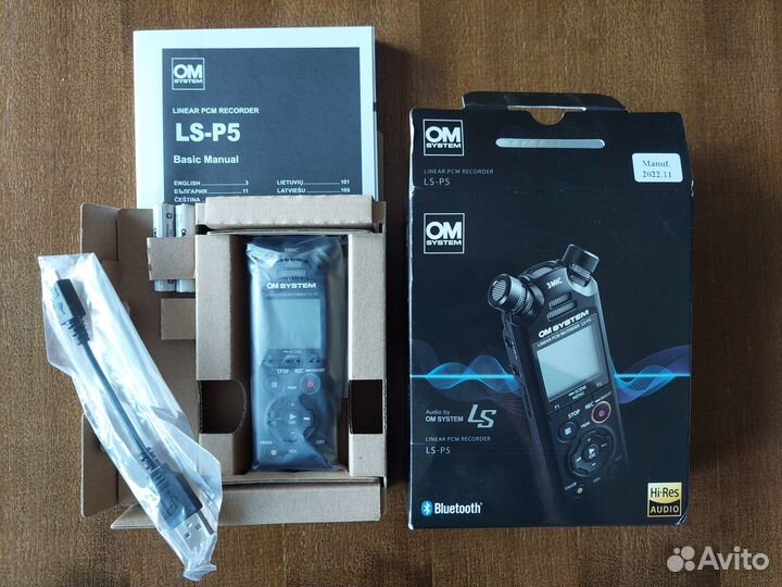 Портативный рекордер Olympus LS-P5