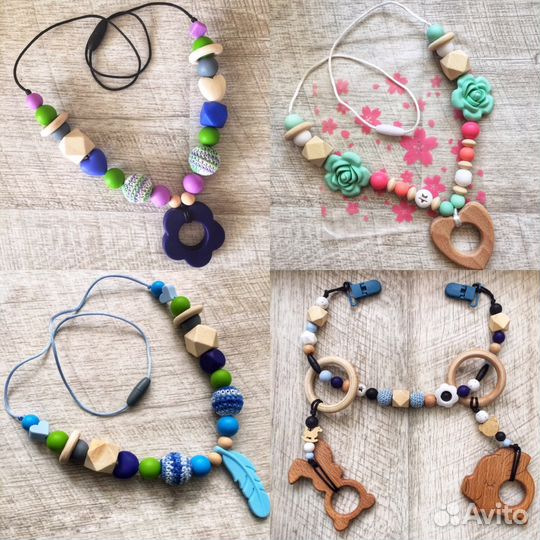 Грызунки и держатели для сосок