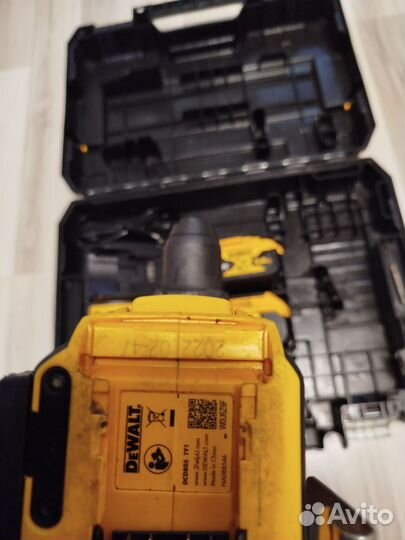 Мощный бесщеточный шуруповерт dewalt DCD 805 5, 0