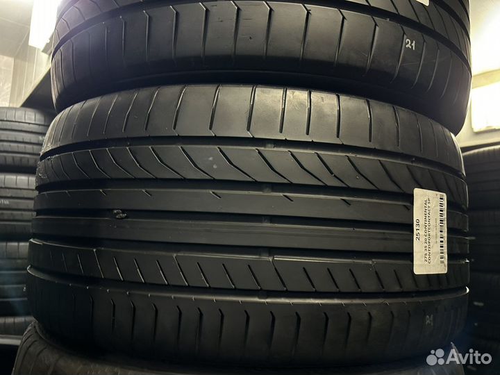 Continental ContiSportContact 5 275/35 R20 и 285/35 R20 Y