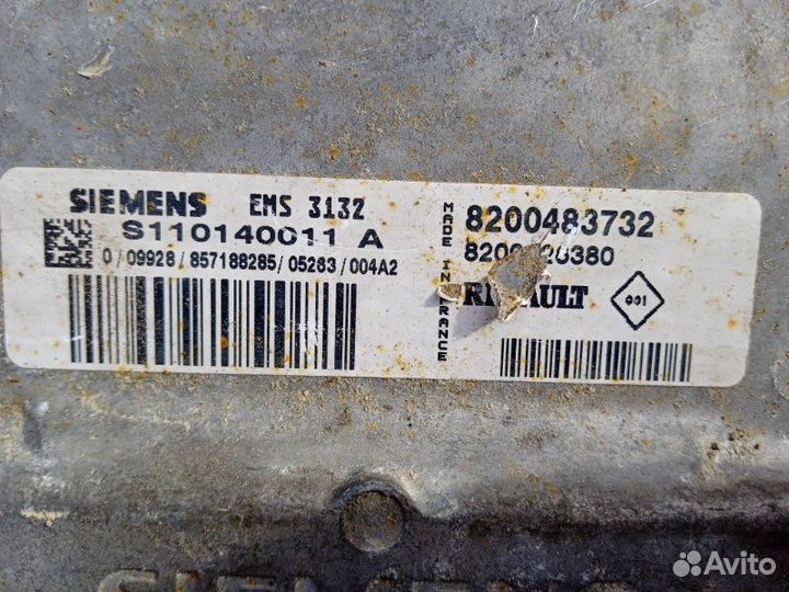 Блок управления двигателем Renault Logan 2005 б/у