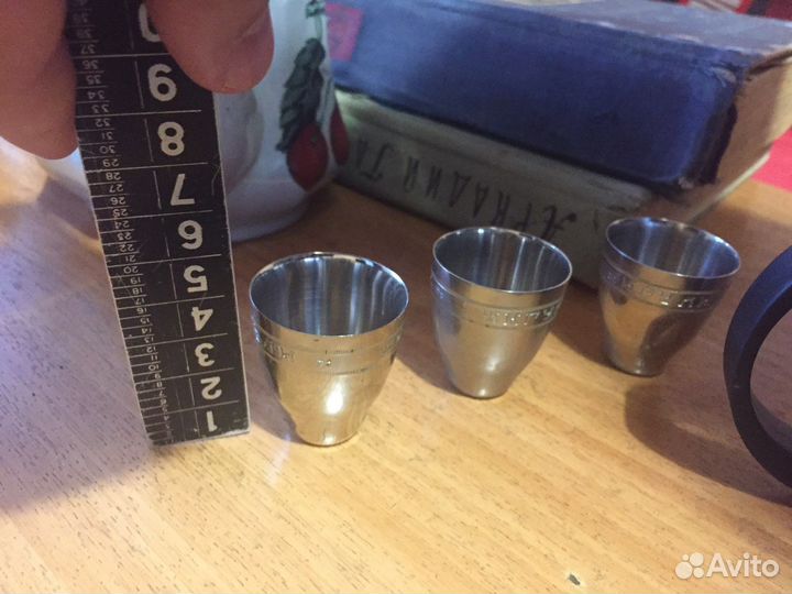 Рюмки коньячные СССР, 1970-е. Жигули