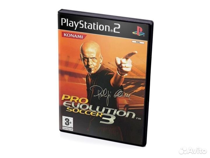 Pro Evolution Soccer 3, б/у, английский (PS2)