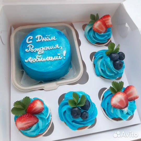 Бенто торты,торт цифра,капкейки,трайфлы на заказ