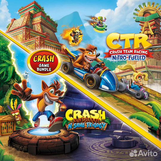 Crash Bandicoot N. Sane Trilogy + Nitro-Fueled PS4