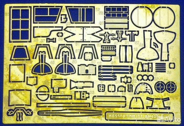Фототравление Bf109F-4