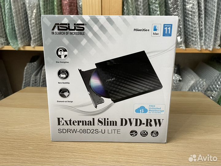 Asus DVD-RW sdrw-08D2S-U