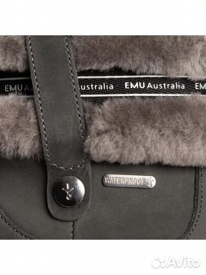 Зимние ботинки Emu Australia 38 нубук мех новые