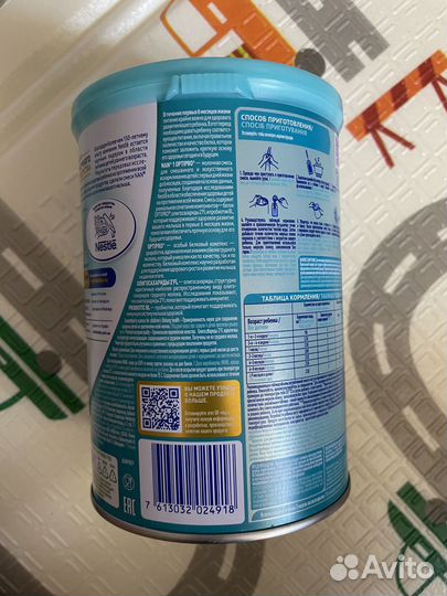 Детская молочная смесь nan