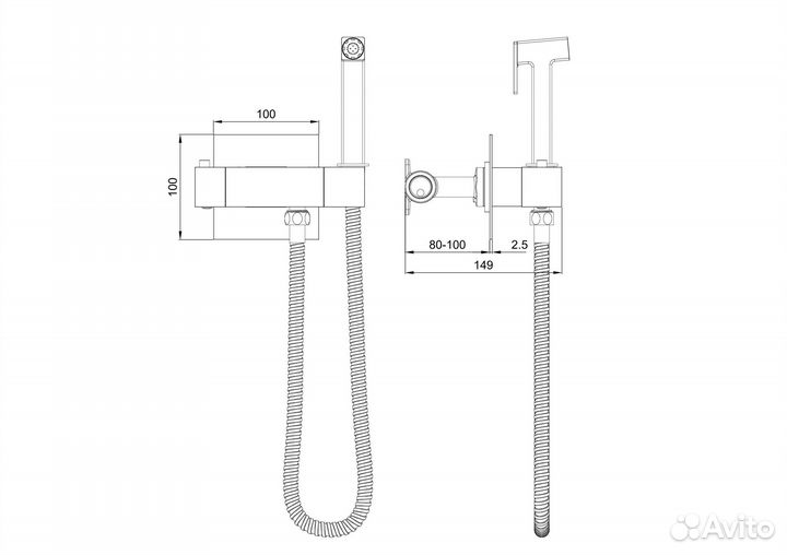 Wonzon & Woghand WW-88819903-BGM Смесит