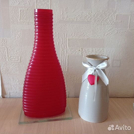 Вазы интерьерные Стекло, керамика