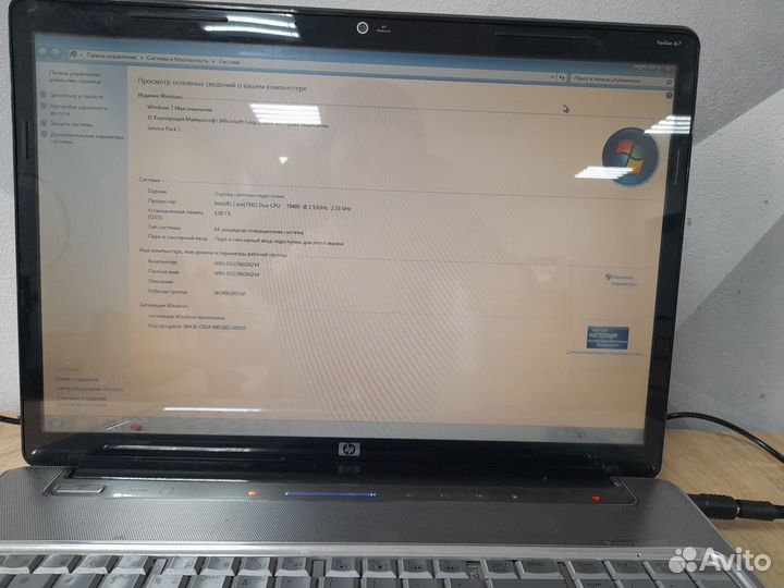 Ноутбук HP Pavilion dv7 (1)