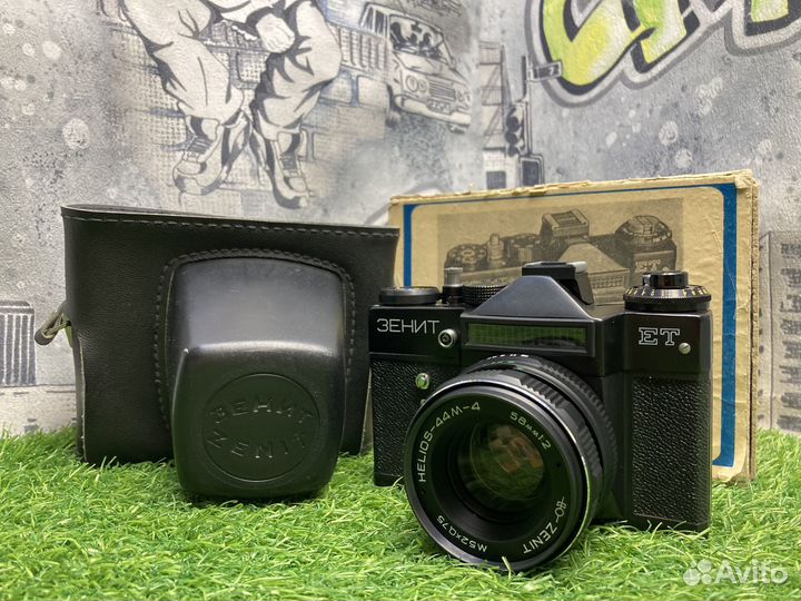 Zenit ET + Helios-44М-4