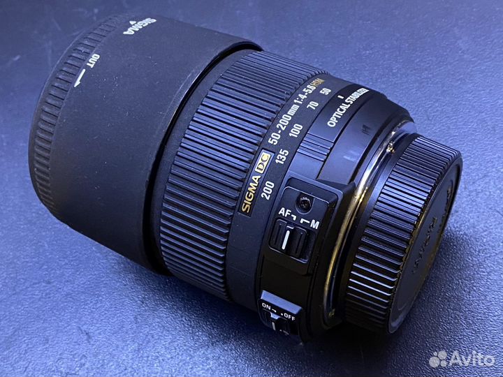 Объектив Sigma AF 50-200 1:4-5.6 DC OS HSM (Nikon)