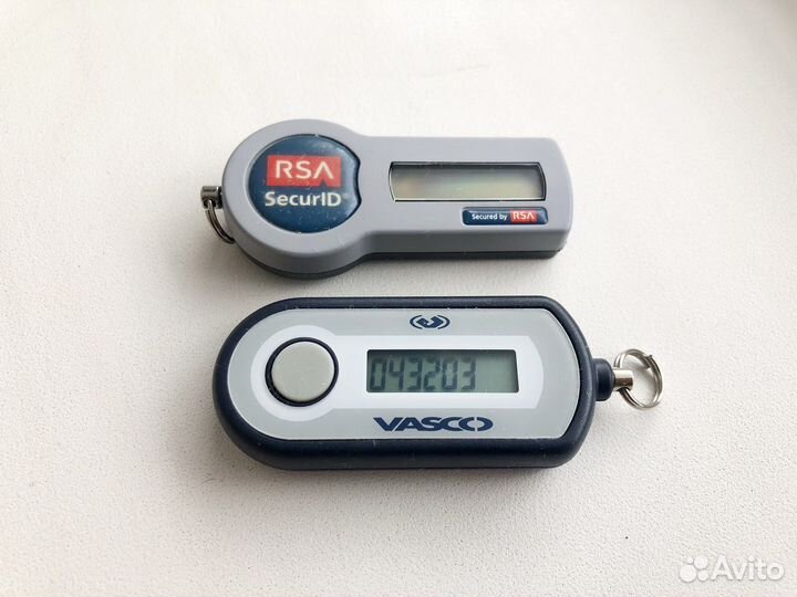 2 токена одноразовых паролей