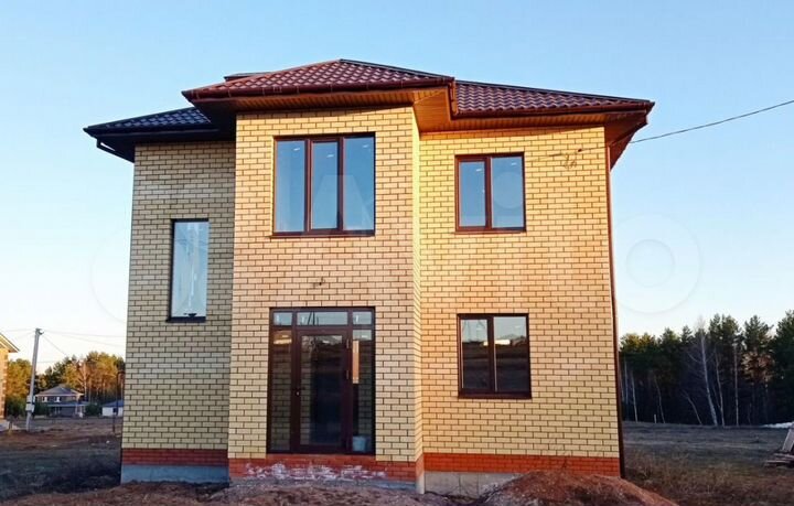 Коттедж 128,6 м² на участке 6 сот.