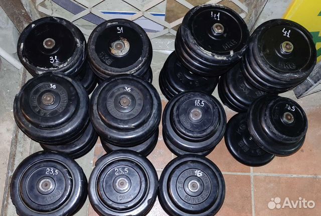 Гантели MB Barbell разборные серии Профи