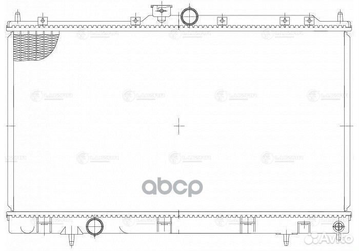 LRC 1157 радиатор системы охлаждения МКПП Mits