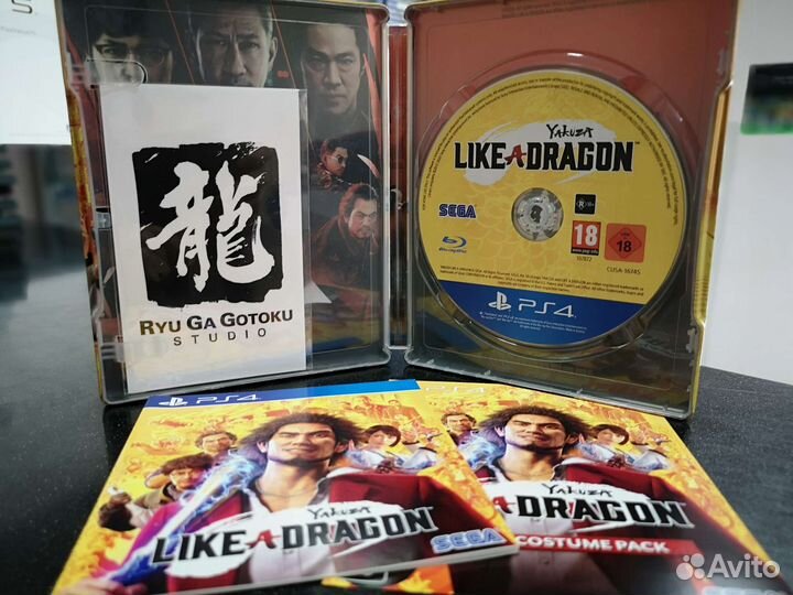 Yakuza Like a Dragon Day Ichi Edition PS4 (Б/У)