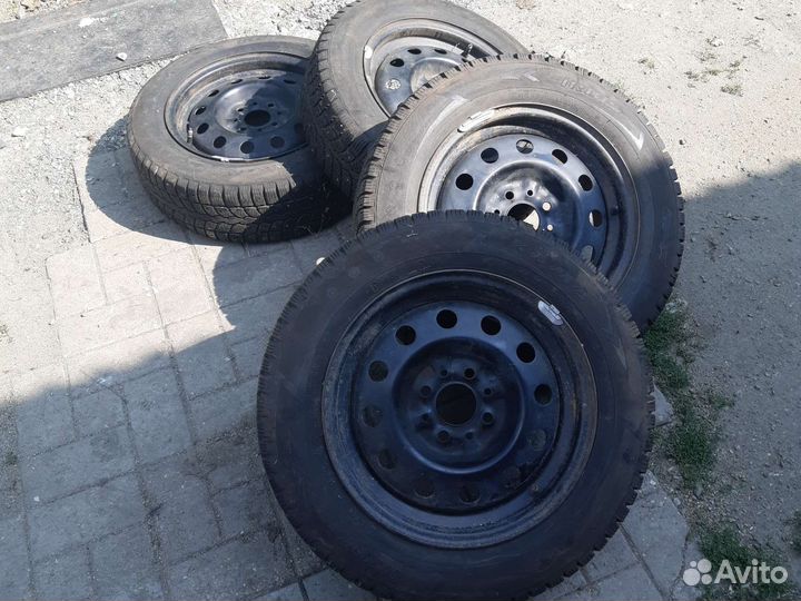 Колеса r 14 зимние на ваз бу штампы