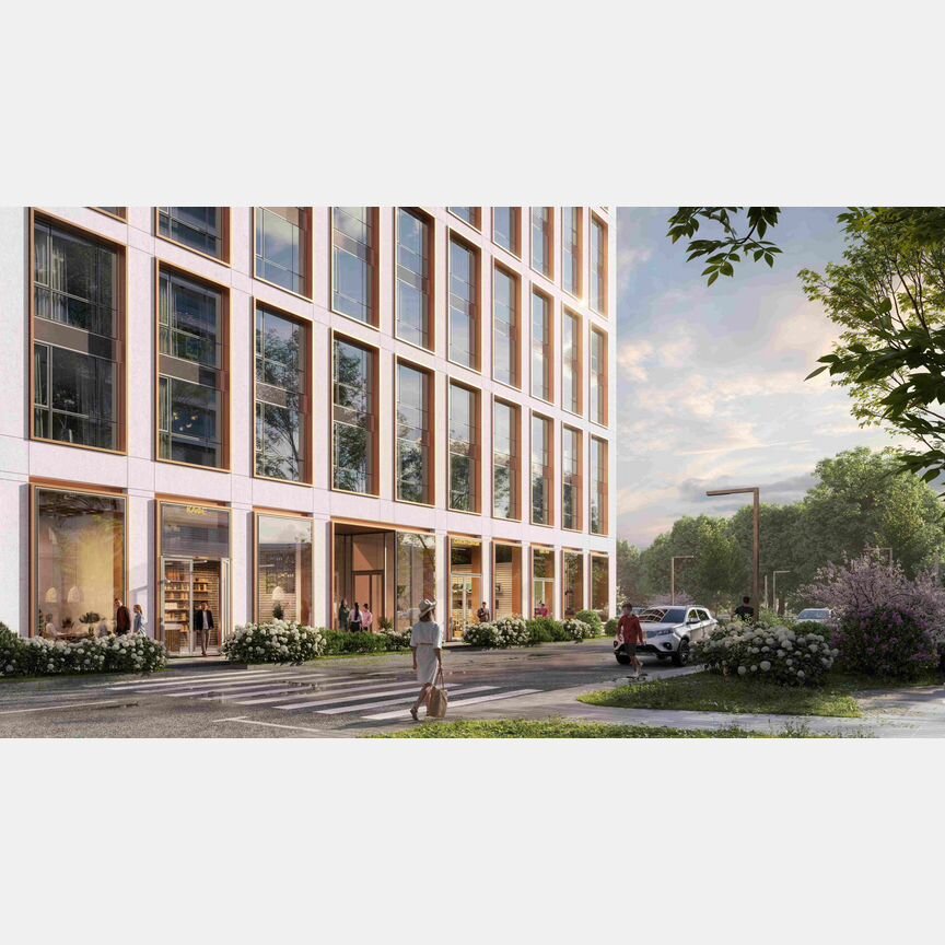 2-к. квартира, 89,1 м², 2/22 эт.