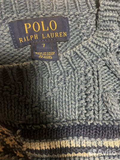 Polo Ralph Lauren Оригинал свитер детский