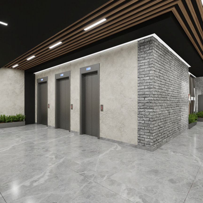 2-к. квартира, 62,4 м², 12/25 эт.