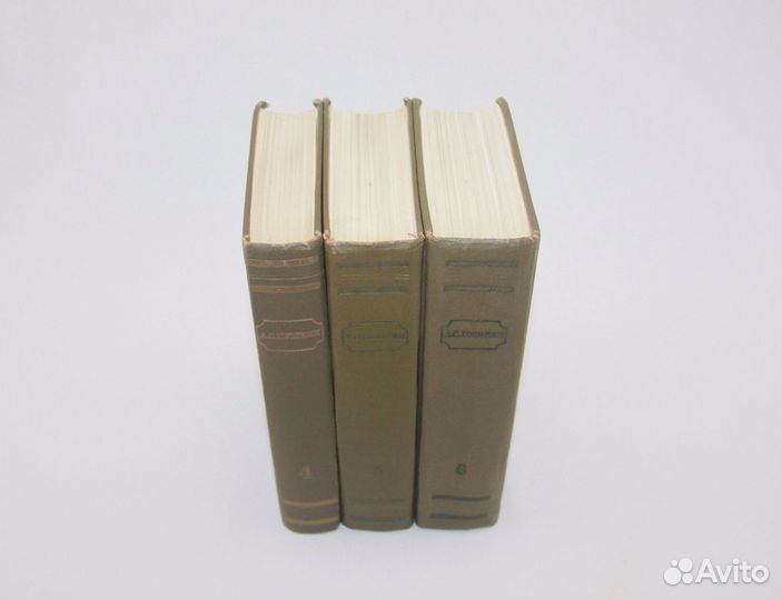 Пушкин. Полное собрание сочинений. Тома 4,5,6