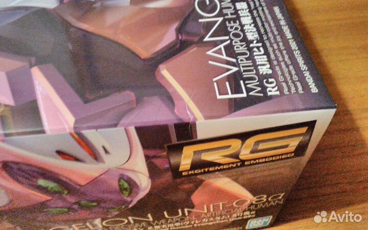 Модель Evangelion Unit-08 фирмы Bandai