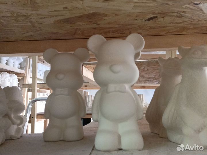 Силиконовая форма мишка bearbrick