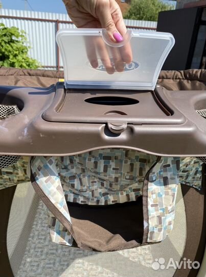 Детская кроватка манеж складная