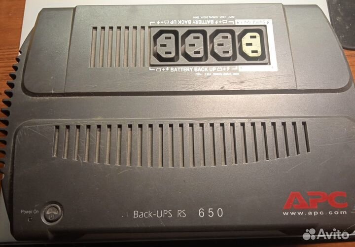 Ибп APC Back-UPS RS 650