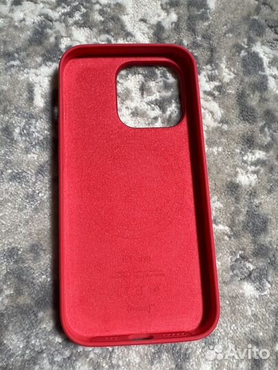 Оригинальный Чехол Apple iPhone 14 pro Red
