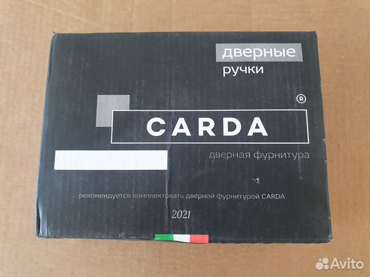 Ручка для межкомнатной двери carda Италия 1 шт