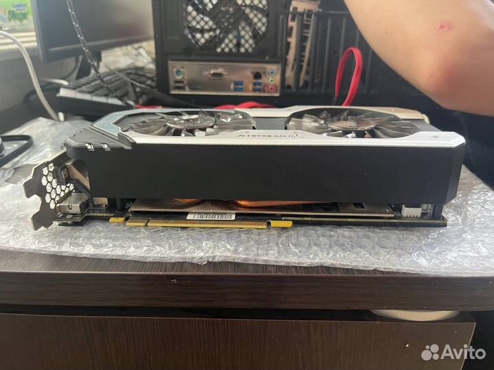 Видеокарта 1060 6 gb palit jetstream