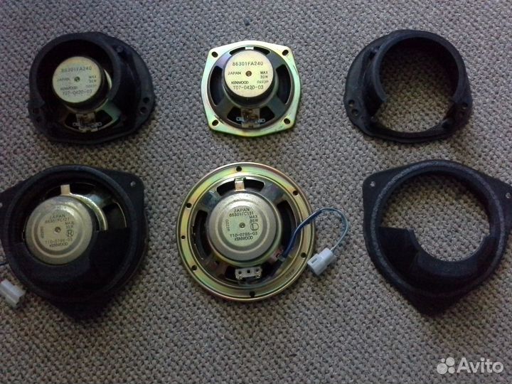 Автодинамики Kenwood - комплект