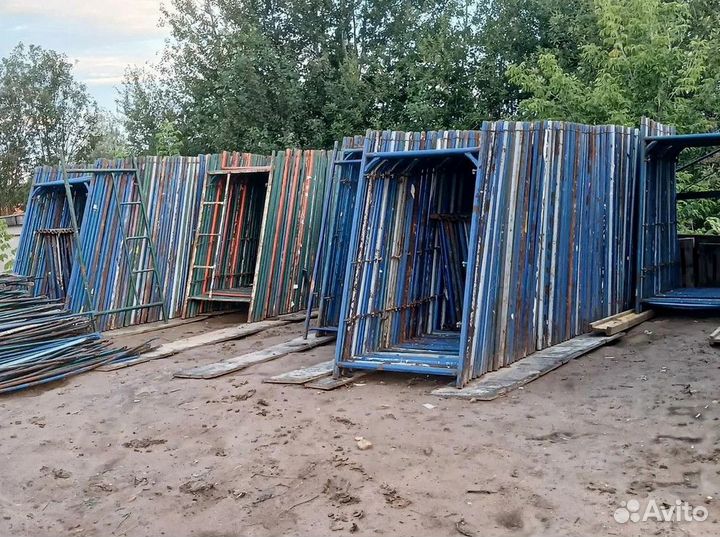 Качественные строительные леса для масштабных проектов