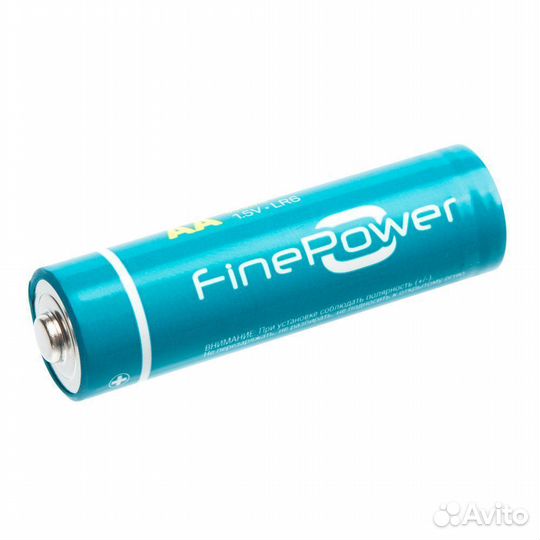 Батарея FinePower Alkaline LR6 Size AA 1.5V, 1 шт